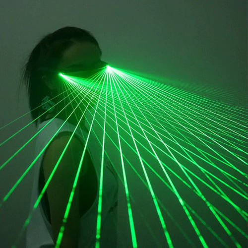 Green LED Laser Speed Dealer Glasses