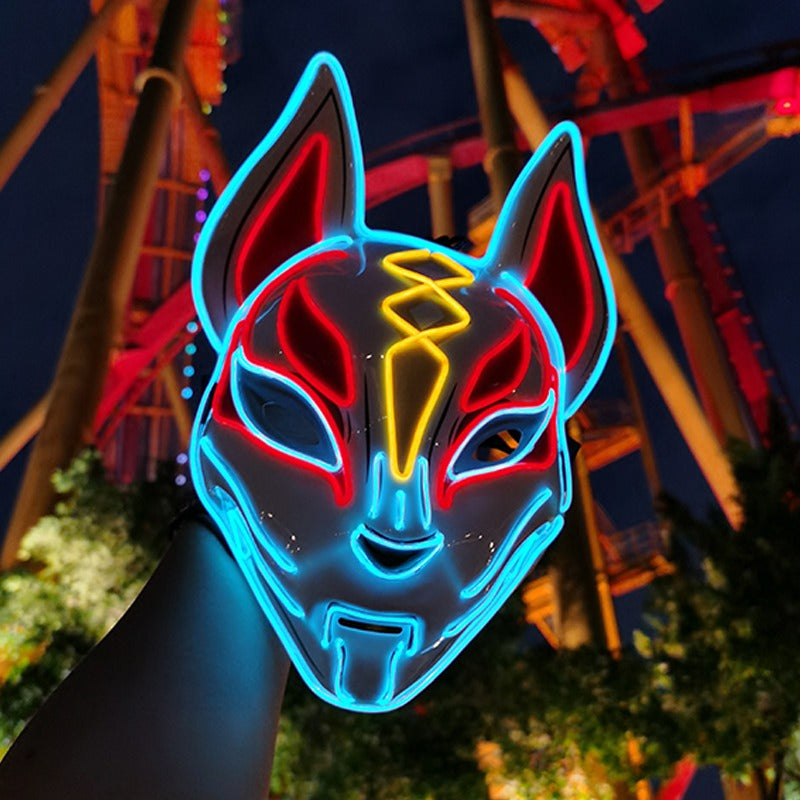 Kitsune LED Mask – Euphorium Store