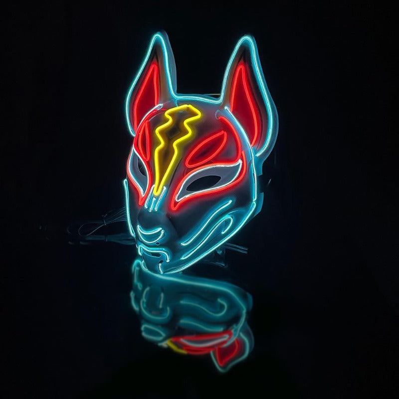 Kitsune LED Mask – Euphorium Store