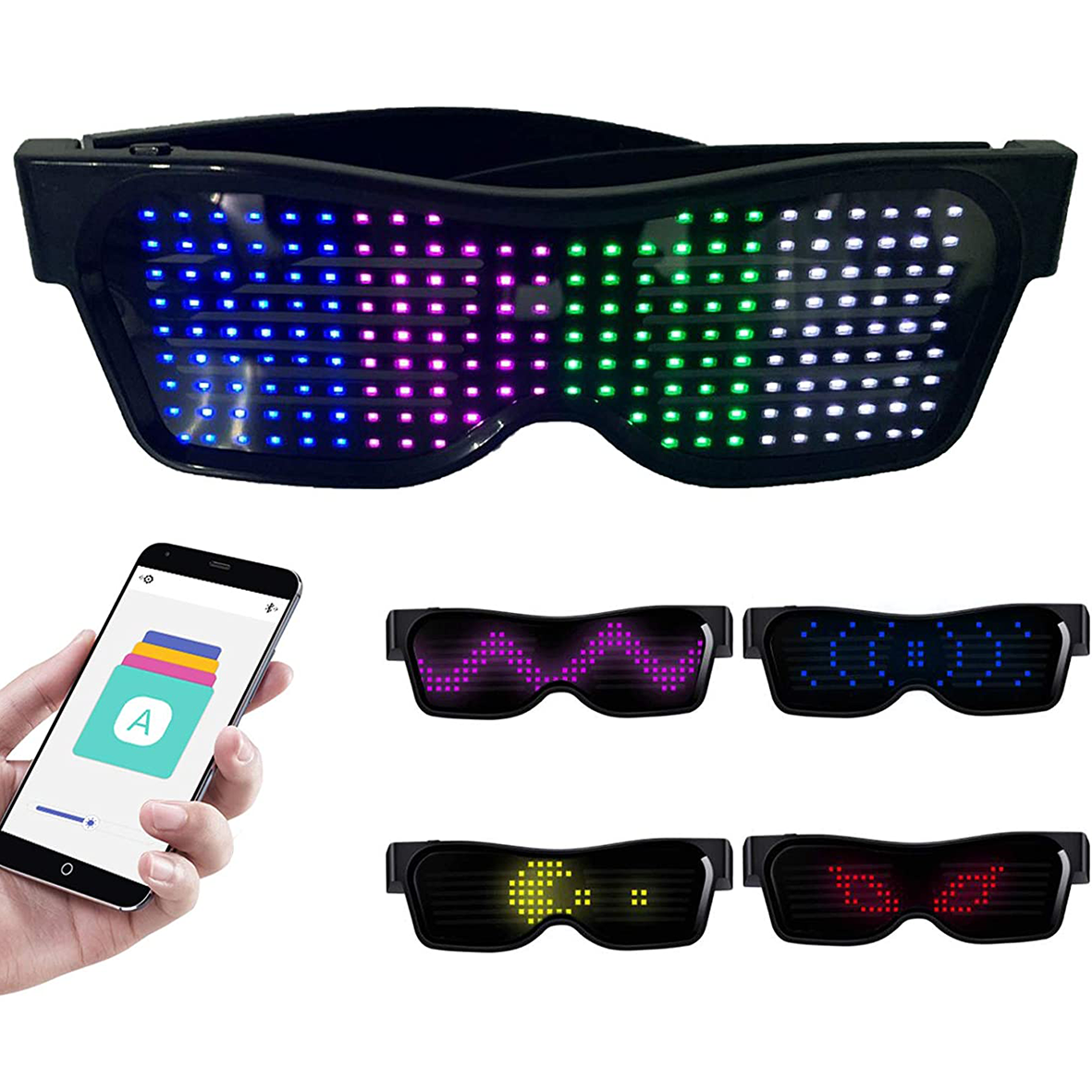 Programmable LED Glasses 